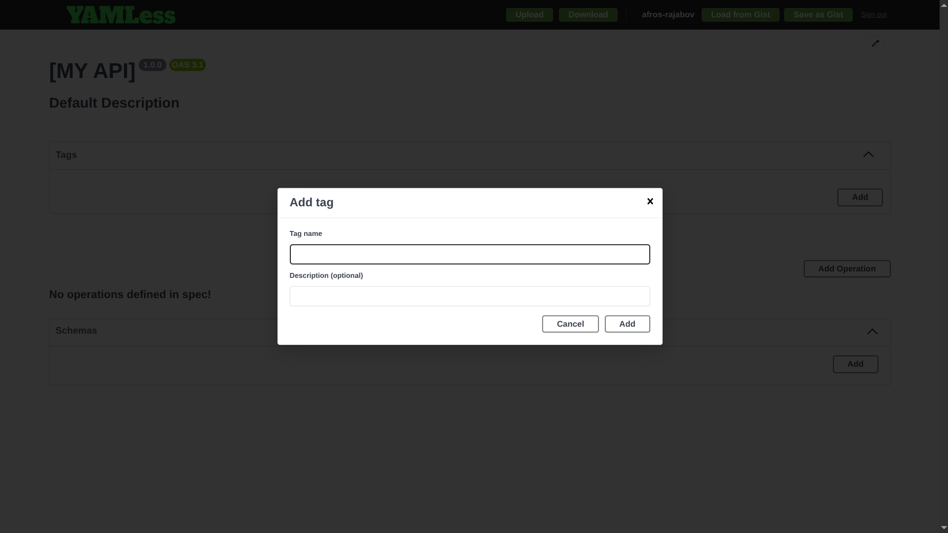 Add a tag
