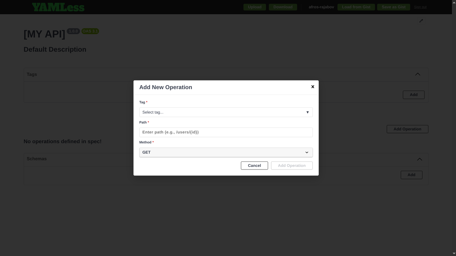 Add an endpoint